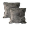 Accessorize Pair of Trudie Lace European Pillowcases Black