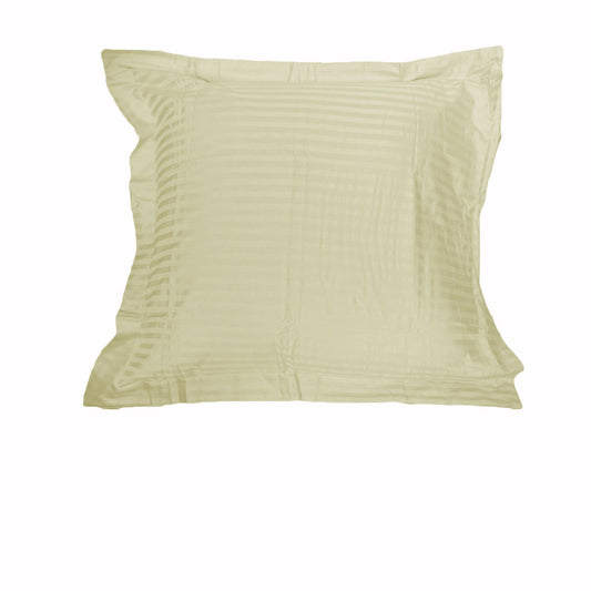 Accessorize 325TC Stripe Euro Pillowcase Ecru