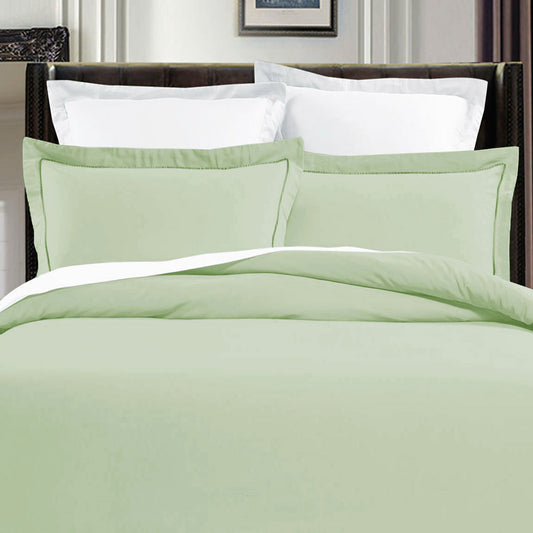 Grand Aterlier Pima Cotton Fennel Quilt Cover Set KING