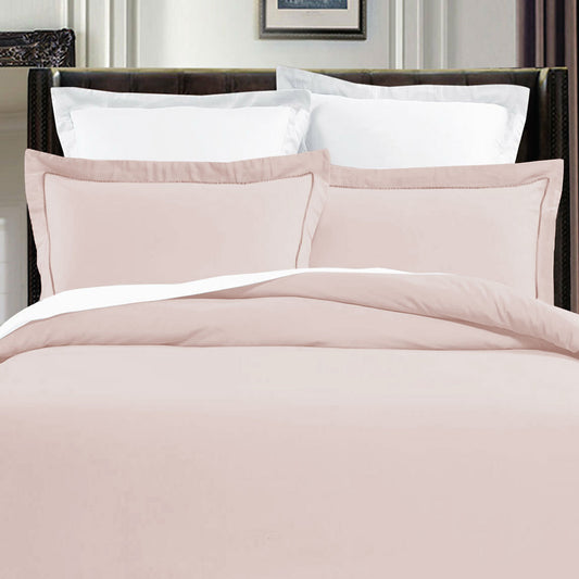 Grand Aterlier Pima Cotton Rose Dust Quilt Cover Set KING