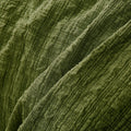 Accessorize Augusta Olive Crinkled Look Quilt Cover Set King