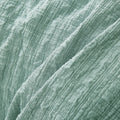 Accessorize Augusta Sage Crinkled Look Quilt Cover Set King