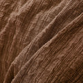 Accessorize Augusta Terracotta Crinkled Look Quilt Cover Set Queen