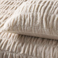 Aurora Natural Quilt Cover Set Double Bed Cotton