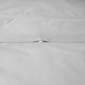 Accessorize Grey 400TC Grey Bamboo Cotton Double Stitched Quilt Cover Set Single