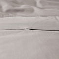Accessorize Stone 400TC Stone Bamboo Cotton Double Stitched Quilt Cover Set Single