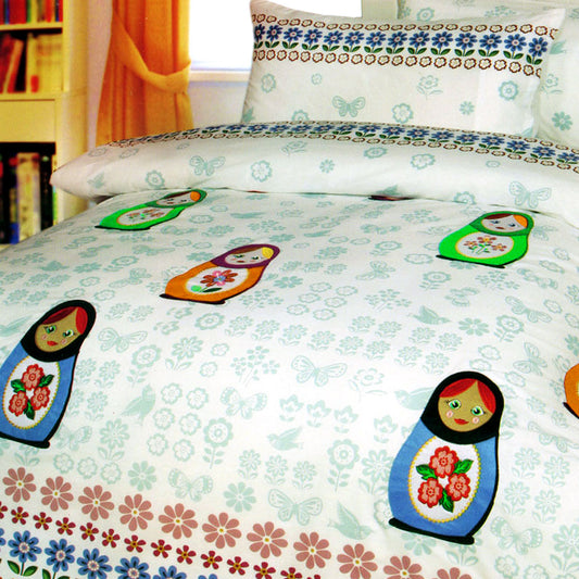 Happy Kids Chenka Quilt Cover Set SINGLE