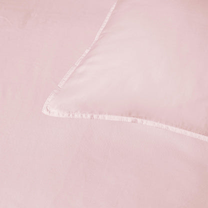 Accessorize 400TC Blush Bamboo Cotton Double Stitch Quilt Cover Set King