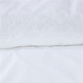 Riviera Maison Elowen White Cotton Quilt Cover Queen
