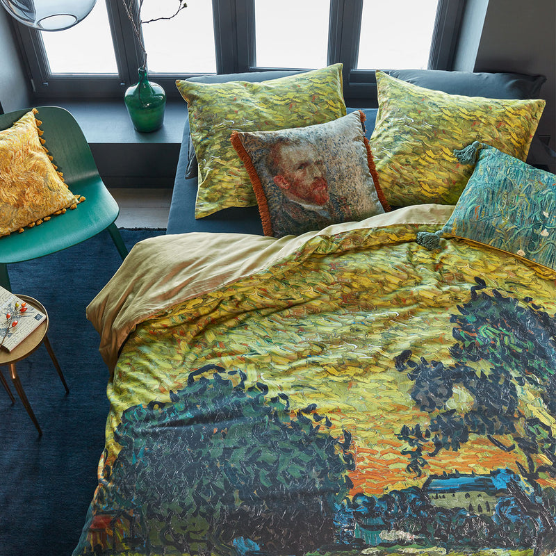 Van Gogh Evening Twilight King Quilt Cover Set Cotton Sateen