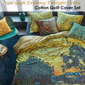 Van Gogh Evening Twilight King Quilt Cover Set Cotton Sateen