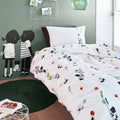 Fiep Westendorp Feest Pastel Cotton Quilt Cover Set SINGLE