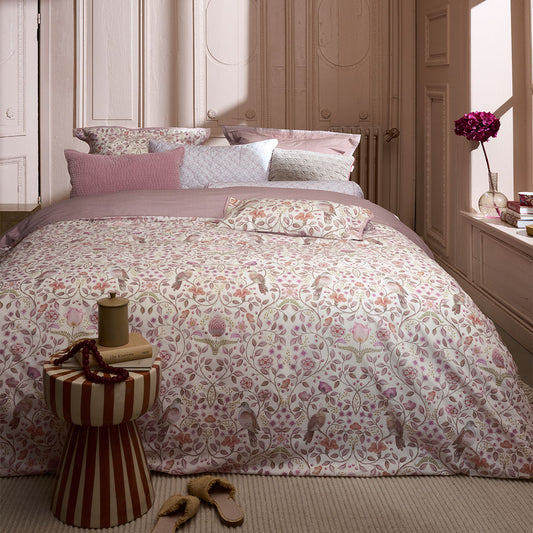 PIP Studio Garden of Dove Off White Cotton Quilt Cover Set SUPER KING