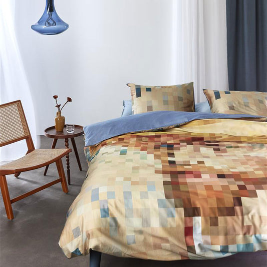 Bedding House Homage Multi Cotton Sateen Quilt Cover Set KING