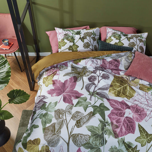 Bedding House Ivy Multi Cotton Quilt Cover Set QUEEN