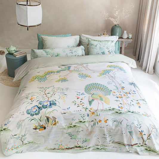 PIP Studio Japonica White Quilt Cover Set QUEEN