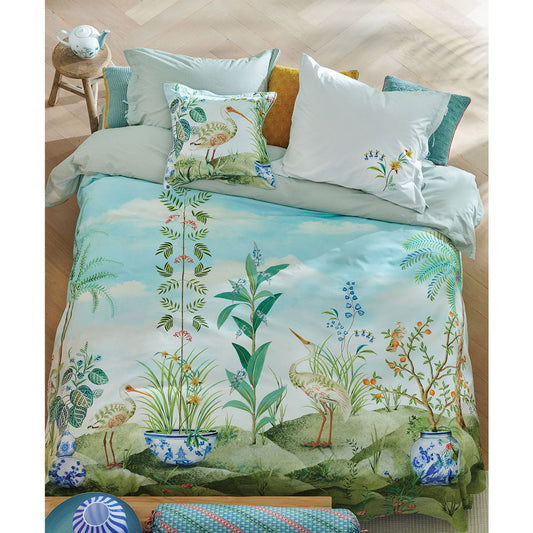 PIP Studio Jolie White Cotton Quilt Cover Set SUPER KING