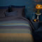 Bedding House Lenny Blue Cotton Quilt Cover Set King