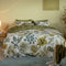 Bedding House Lilian Green 100% Cotton Percale Quilt Cover Set Queen