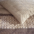 Bedding House Mathis Natural Cotton Quilt Cover Set Queen