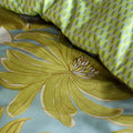Oilily Melodi Green Cotton Floral Quilt Cover Set King
