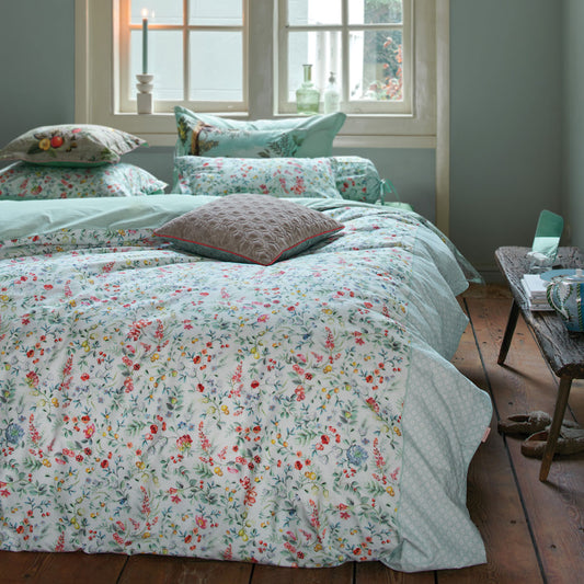 PIP Studio Midnight Garden White Cotton Quilt Cover Set KING