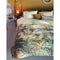 Bedding House King Green Cotton Sateen Quilt Cover Set