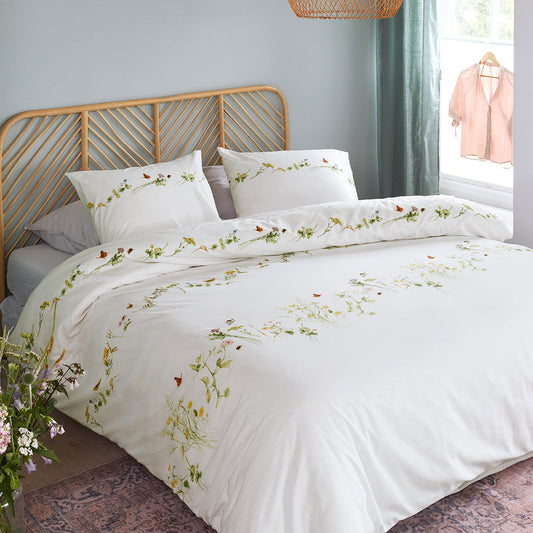 Bedding House Pasture Multi Cotton Quilt Cover Set QUEEN