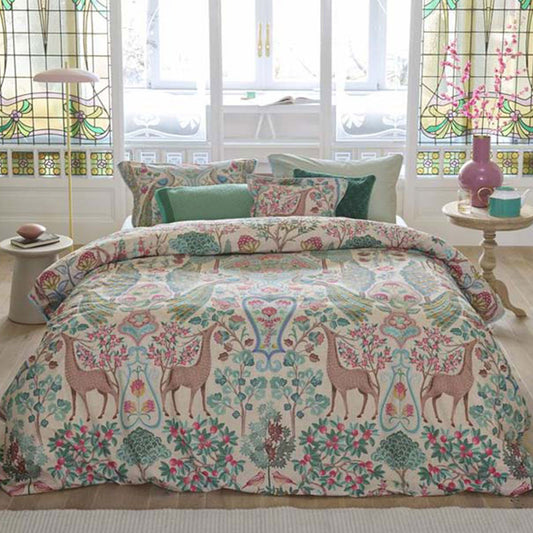 PIP Studio Pavoni Off White Cotton Quilt Cover Set KING