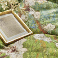 Van Gogh Peach Trees Green Cotton Sateen Quilt Cover King