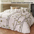 Van Gogh Plum Blossoms Sand King Quilt Cover Set Cotton Sateen