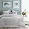 Accessorize Silver Waffle King Quilt Cover Set Polyester