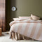 Accessorize Regency Natural Striped Washed Cotton Quilt Cover Set King