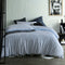 Accessorize Ripley Blue Striped Pattern Quilt Cover Set Double