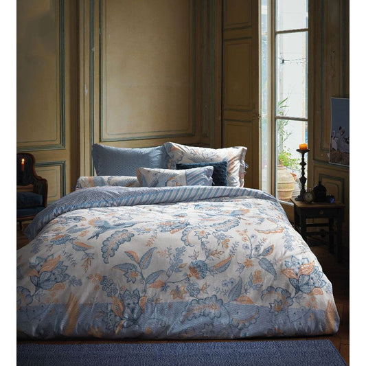 PIP Studio Royal Birds Blue Cotton Quilt Cover Set Queen