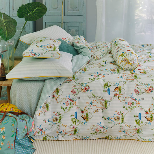 PIP Studio Singerie White Cotton Quilt Cover Set DOUBLE
