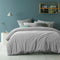 Accessorize Teddy Grey Quilt Cover Set KING