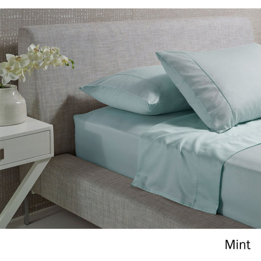 Accessorize 1000TC Cotton Rich Sheet Set Mint QUEEN