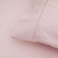 Bamboo Cotton Sheet Set 400TC Single Blush 40cm Wall