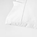 Accessorize 400TC White Bamboo Cotton Sheet Set 40cm Wall Double