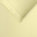 100% Linen Butter Sheet Set Single Bed Vintage Design Home