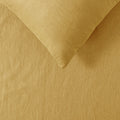 Vintage Design Homewares 100% Linen Ochre Sheet Set SINGLE