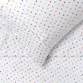 Happy Kids Polka Microfibre Sheet Set Double Multicolour