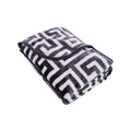 Bloomington 800GSM Charcoal Mink Blanket Queen Winter 1 Ply