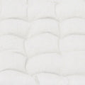 J Elliot Home Set of 2 Outdoor 100% Cotton Chair Pads 40 x 40 cm Solid White