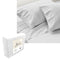 Jane Barrington 1200TC Olivia Cotton Rich Sheet Set 40cm Wall White Queen