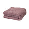 J.Elliot Home Eve Fur Knitted Throw Dusty Mauve
