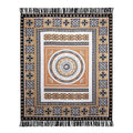 J Elliot Home Kasbah Luxury Fringe Throw 130 x 160cm Black