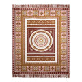 J Elliot Home Kasbah Luxury Fringe Throw 130 x 160cm Pink