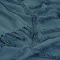 J Elliot Home Zen Luxury Fringe Throw 130 x 160cm Steel Blue